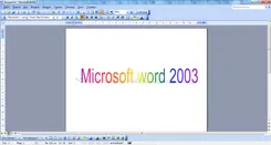 Word 2003 Ворд 2003 — логотип